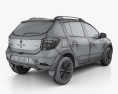 Renault Sandero Stepway 2017 3D 모델 