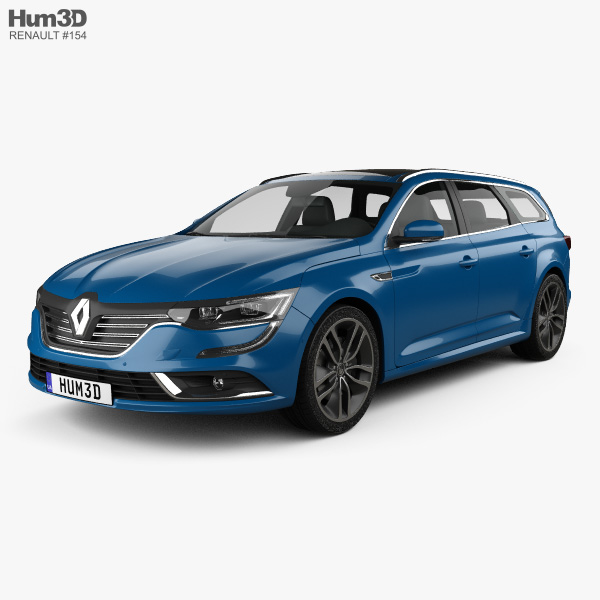 Renault Talisman estate 2019 Modello 3D