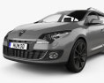 Renault Megane Estate 2014 3D 모델 