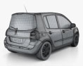 Renault Modus 2012 3D-Modell