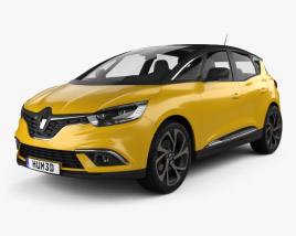 3D model of Renault Scenic 2019