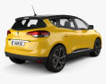 Renault Scenic 2019 3d model back view