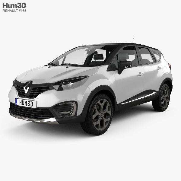 Renault Captur 2020 3D-Modell