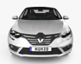 Renault Megane sedan 2020 3D-Modell Vorderansicht