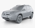 Renault Duster (CIS) 2018 3D模型 clay render