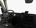 Renault D Wide Chassis Truck 3-axle with HQ interior 2016 3d model dashboard