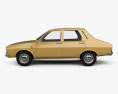 Renault 12 1969 3D模型 侧视图