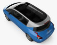 Renault Avantime 2019 3D模型 顶视图
