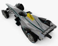 Spark-Renault SRT_01E 2014 3D模型 顶视图