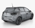 Renault Clio Business 5ドア ハッチバック 2019 3Dモデル