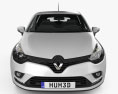 Renault Clio Business 5도어 해치백 2019 3D 모델  front view