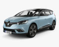 Renault Grand Scenic Dynamique S Nav 2020 3D模型