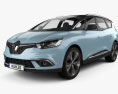 Renault Grand Scenic Dynamique S Nav 2020 3D-Modell