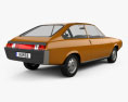 Renault 15 1971 3Dモデル 後ろ姿