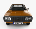 Renault 15 1971 Modello 3D vista frontale