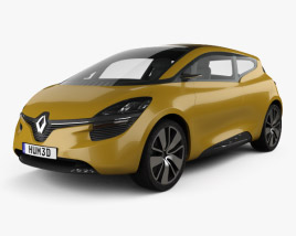 3D model of Renault R-Space 2011
