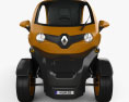 Renault Twizy ZE Cargo 2016 3Dモデル front view