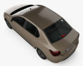 Renault Symbol 2015 3D модель top view