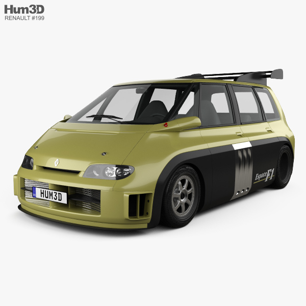 Renault Espace F1 1995 3D model