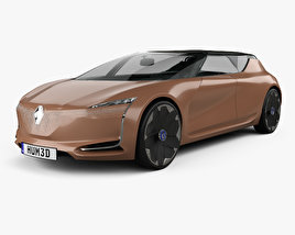 3D model of Renault Symbioz Concept 2017