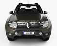 Renault Duster Oroch BR-spec 2018 3D模型 正面图