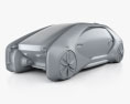 Renault EZ-GO 2018 Modello 3D clay render