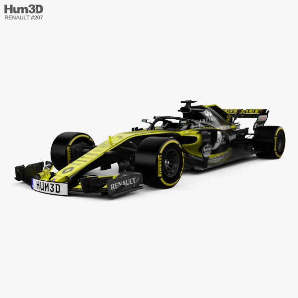 Renault R.S.18 2018 3D 모델 