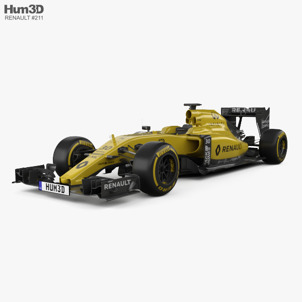 Renault R.S.16 2017 3D модель