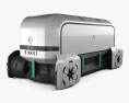 Renault EZ-PRO autonomous 2020 3D模型 后视图