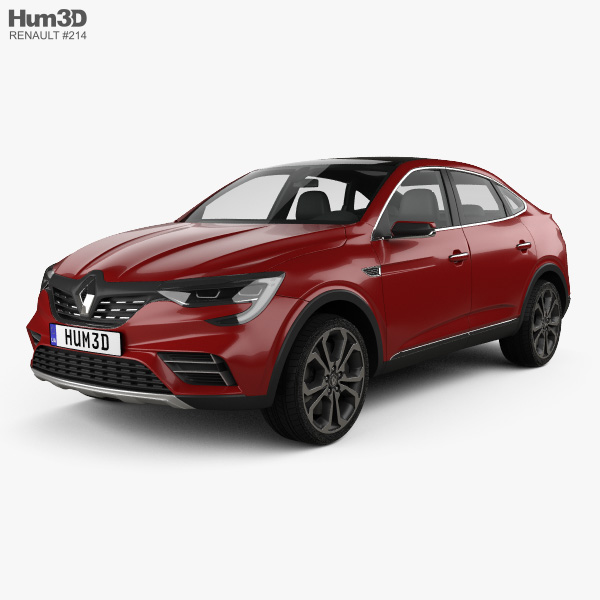 Renault Arkana Konzept 2021 3D-Modell