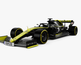 Renault R.S.19 F1 2019 Modelo 3D
