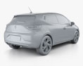 Renault Clio RS-Line hatchback 2022 3d model