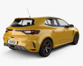 Renault Megane RS Trophy 300 hatchback 2021 Modello 3D vista posteriore