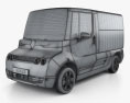 Renault EZ-Flex 2021 3D модель wire render
