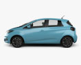 Renault Zoe 2023 3Dモデル side view