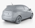 Renault Zoe 2023 3D модель