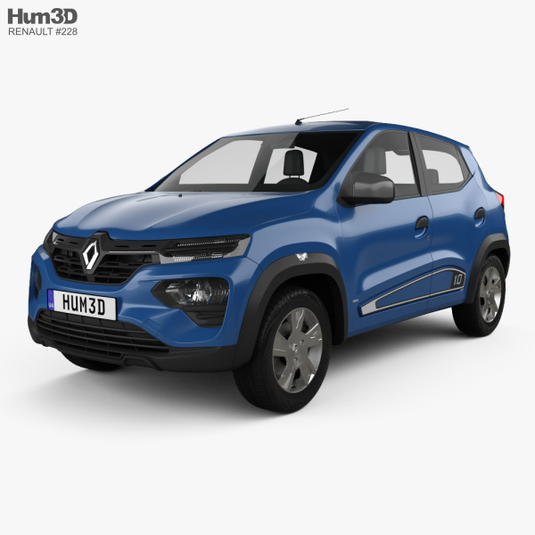 Renault Kwid 2022 3D 모델 