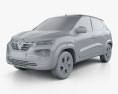 Renault Kwid 2022 Modèle 3d clay render