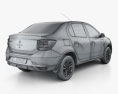 Renault Logan Stepway City CIS-spec 2020 3D-Modell