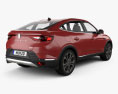 Renault Arkana 2022 3d model back view