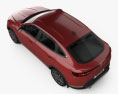 Renault Arkana 2022 3d model top view
