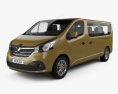 Renault Trafic Passenger Van LWB 2023 3D模型