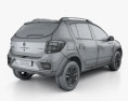 Renault Sandero Stepway City CIS-spec 2022 3Dモデル