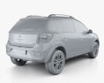 Renault Sandero Stepway City CIS-spec 2022 3D-Modell