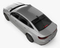 Renault Talisman 세단 2023 3D 모델  top view