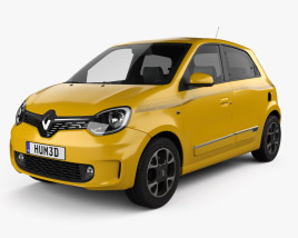 3D model of Renault Twingo 2022