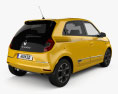 Renault Twingo 2022 3D模型 后视图