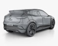 Renault Megane eVision 2023 3Dモデル