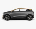Renault Megane eVision 2023 3D模型 侧视图