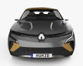 Renault Megane eVision 2023 Modelo 3d vista de frente